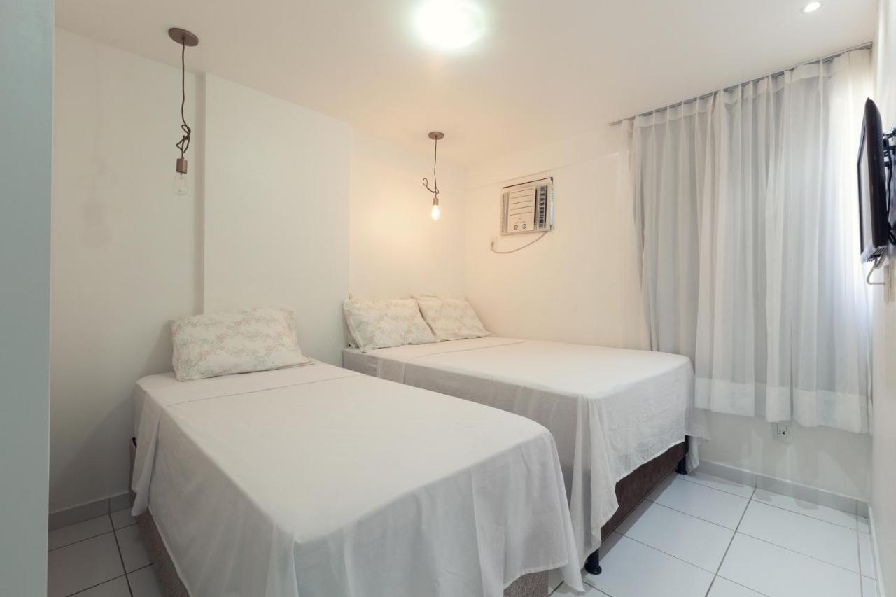 Flat Quarto E Sala C/ Vista Mar Espetacular Apartment Maceio  Luaran gambar