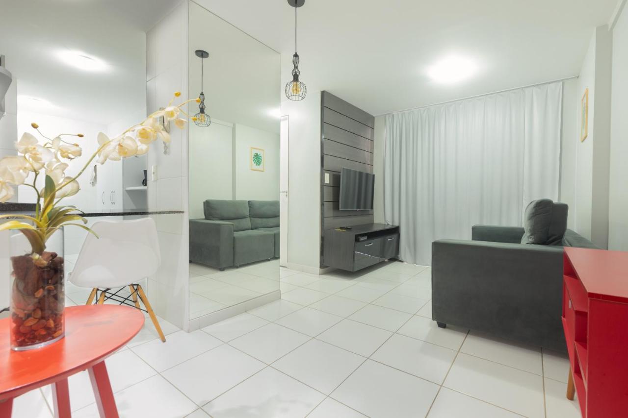 Flat Quarto E Sala C/ Vista Mar Espetacular Apartment Maceio  Luaran gambar