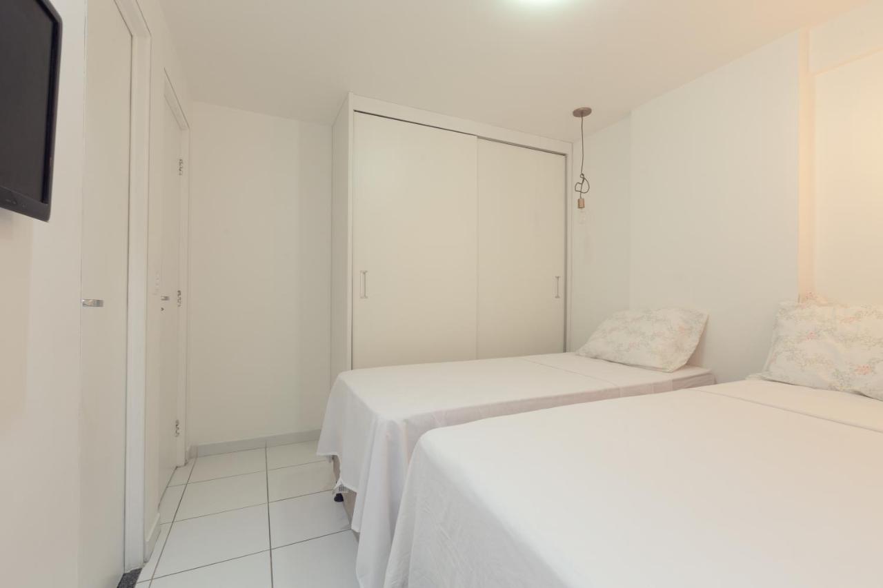 Flat Quarto E Sala C/ Vista Mar Espetacular Apartment Maceio  Luaran gambar